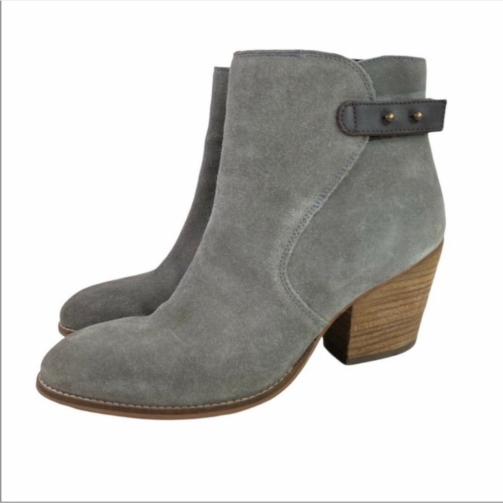 Sam Edelman Marielle gray suede boots size 8.5